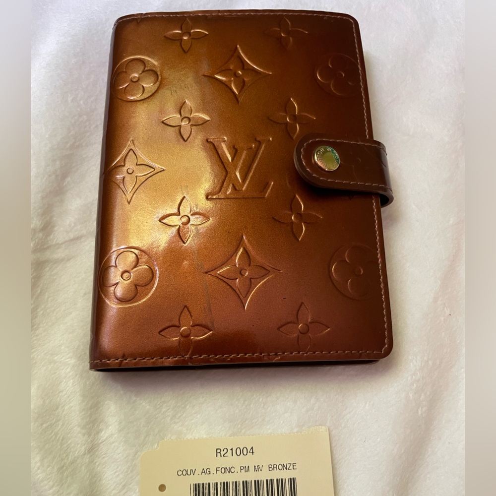 Louis Vuitton Bronze Vernis PM Agenda 🤎